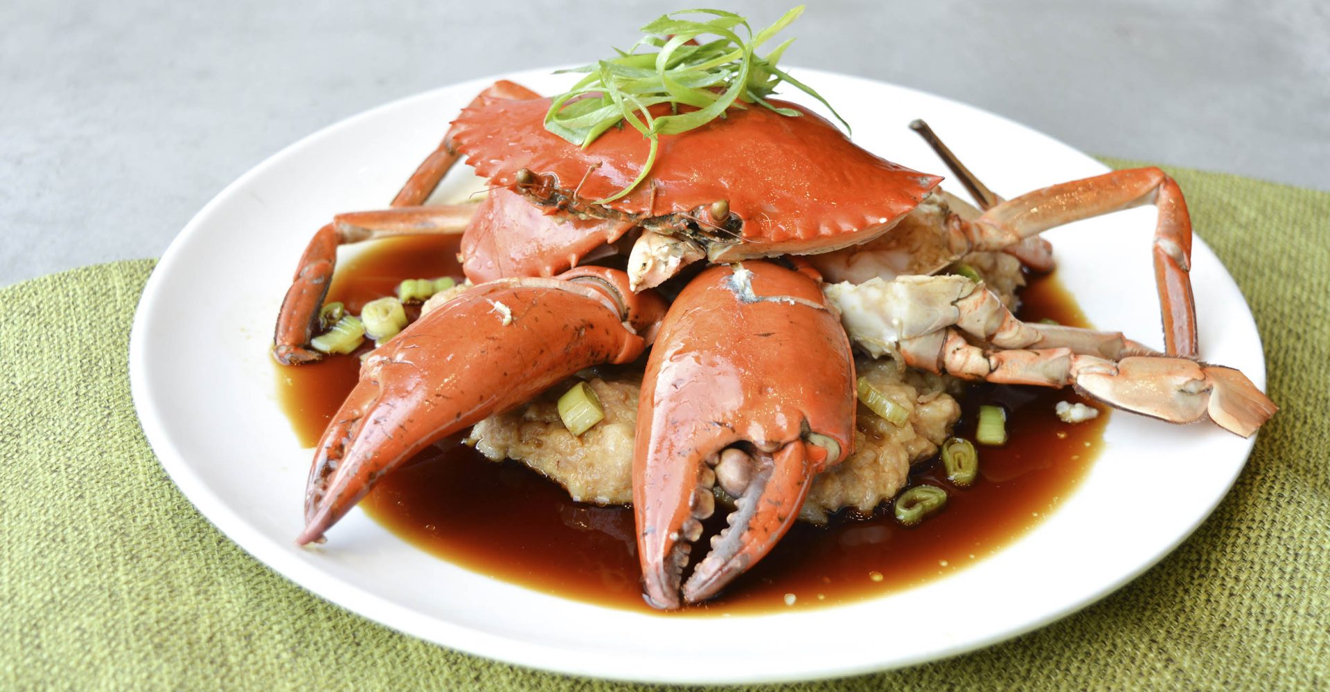 Xiu Live Seafood (crab) - Steamed crab with minced pork