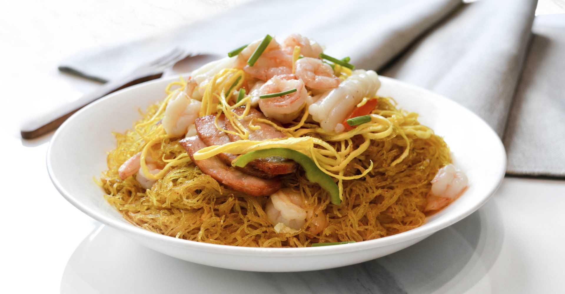 Xiu Noodles - Singapore style fried rice noodles with seafood