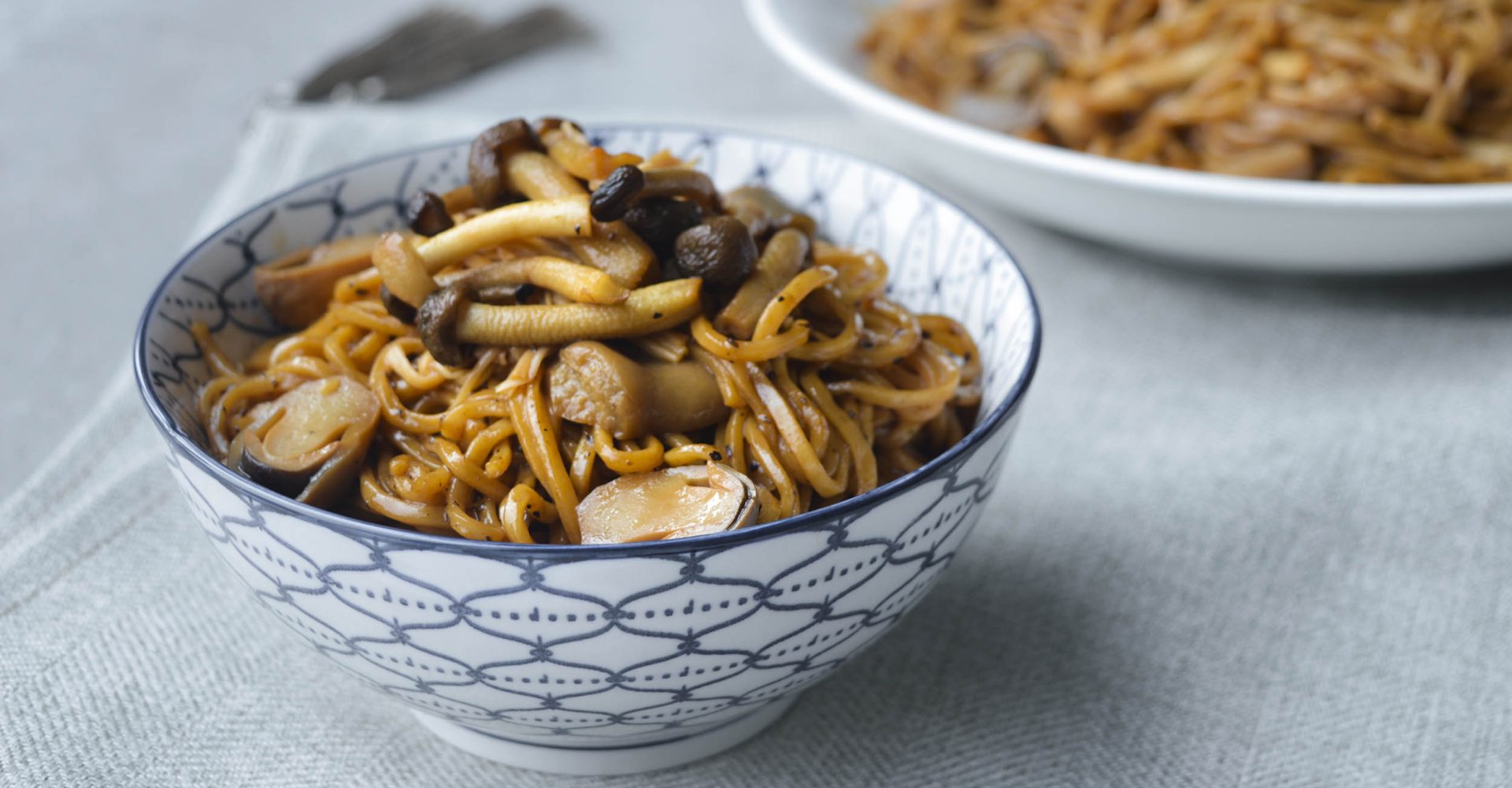 E-fu noodles with mushroom and truffle